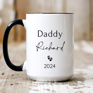 Daddy Pregnancy Announcement to husband, First Time Daddy Gift, Husband to Daddy, Custom New Daddy Gift, New Dad Gift