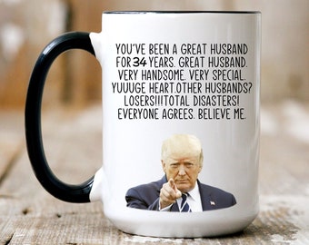 34th anniversary gifts for husband,34th anniversary gift,34 anniversary,34 year anniversary,34th wedding anniversary, funny gift