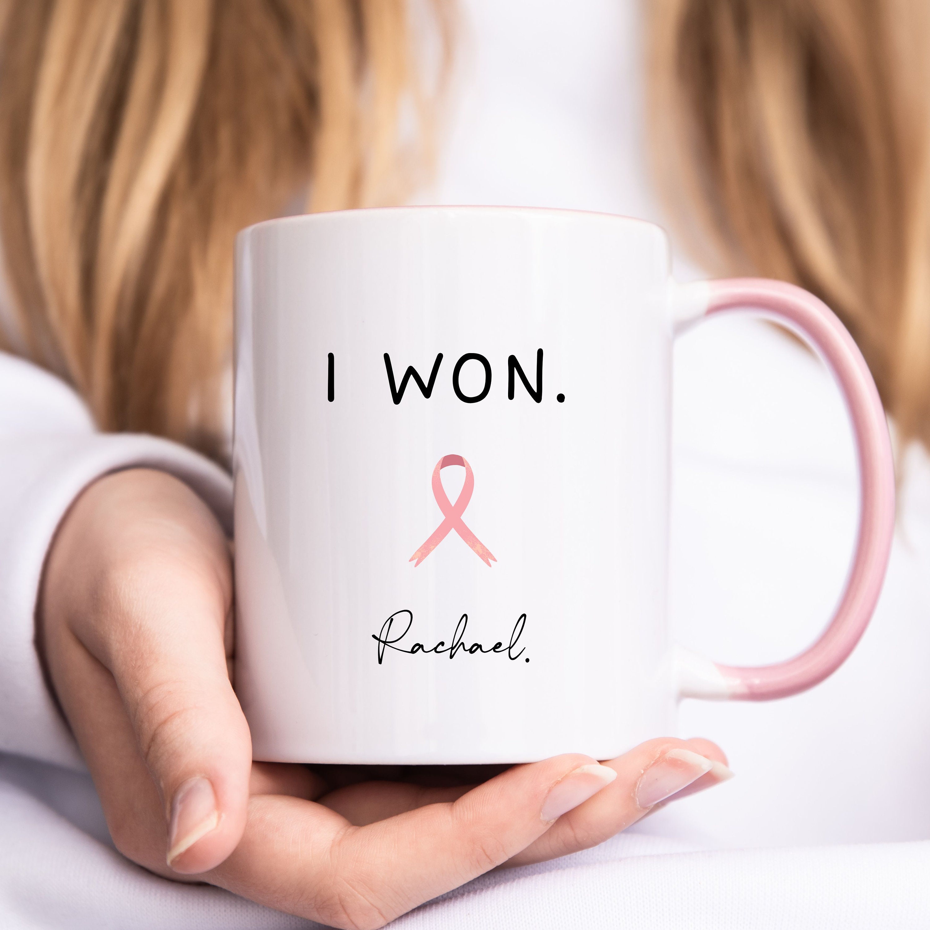 Regalo per chi è sopravvissuto al cancro al seno, regalo per chi combatte contro il cancro, regalo per chi combatte contro il cancro al seno, braccialetto per la lotta contro il cancro