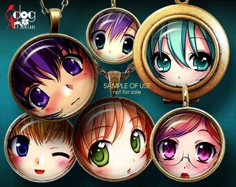 Printable Anime Eyes Etsy