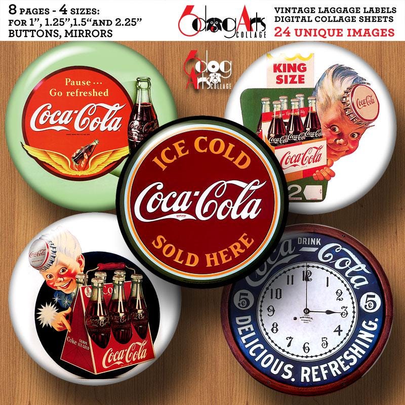 Coca Cola Mirror - Etsy
