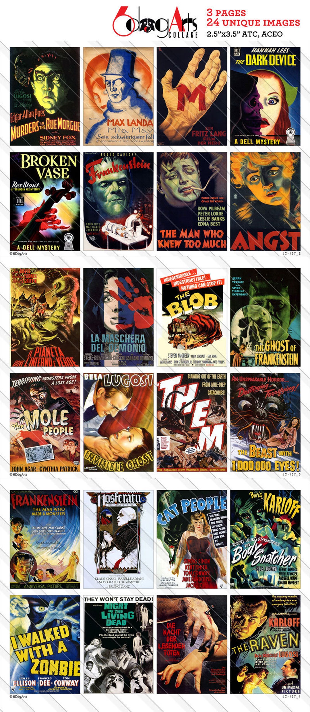 ミュージシャン WACKO MARIA Retro Horror Poster ArtPrint Creepshow Stephen King Horror Movie Art Print Poster Mondo