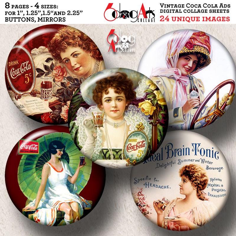 Coca Cola Vintage Mirror - Etsy
