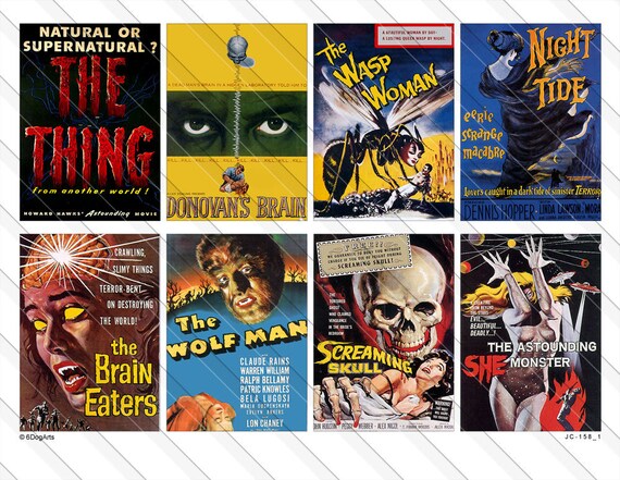 32 Vintage Horror Movie Posters 2.5