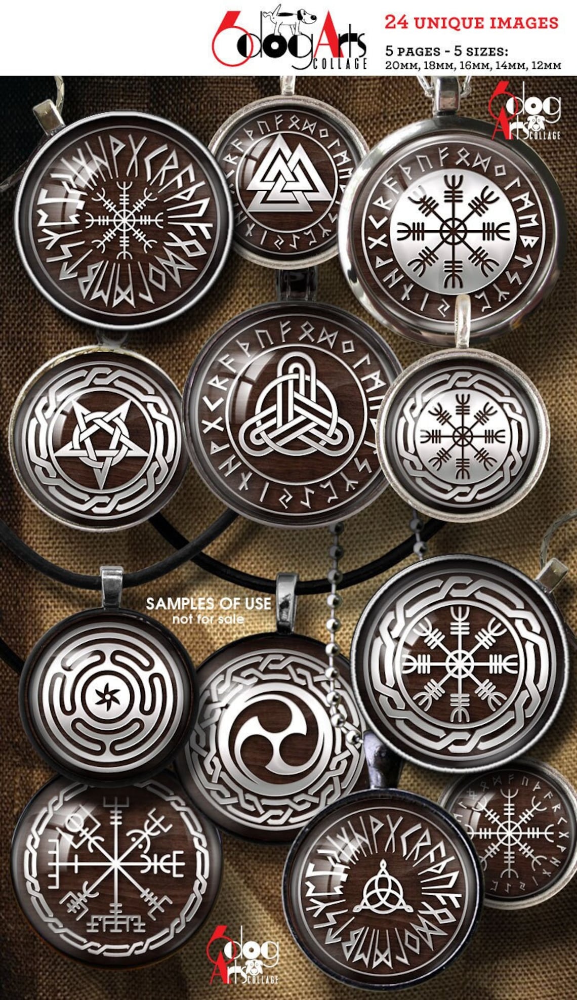 Esoteric Occult Symbols Digital Collage Sheets Printable Downloads for ...