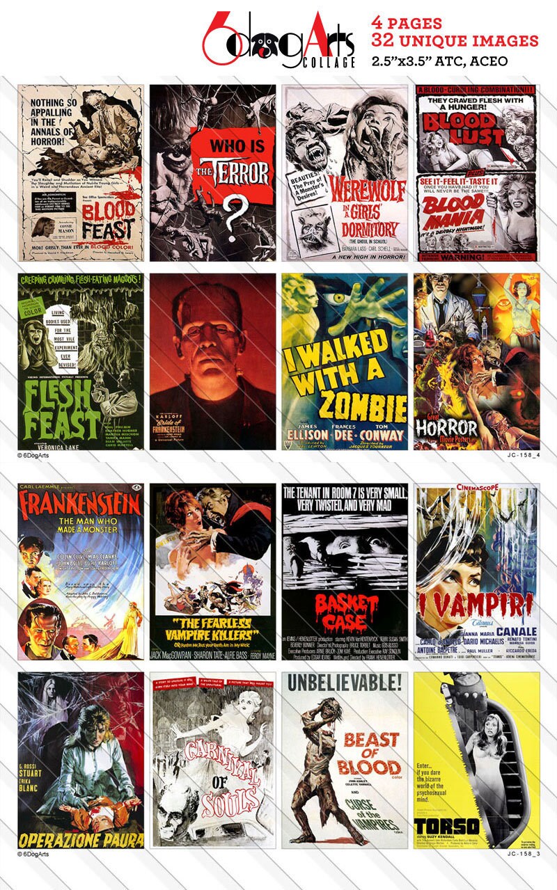 HORROR MOVIES 5冊　vzone5冊　ダンヴィッチ2冊　まとめ売り il_fullxfull.1540965704_rl6k.jpg