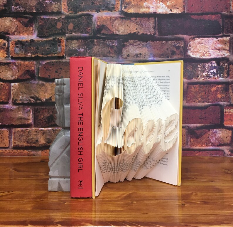 DIY Love Script Shelf Art Template Inspiring Book Décor - Etsy