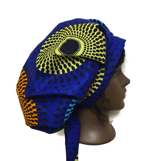 Scrub Hat Tie Cotton Surgical Hat 