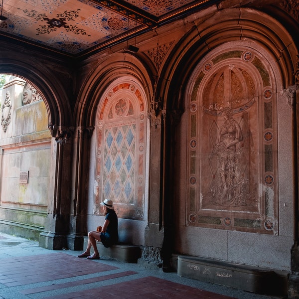 Fine-Art NYC Central Park Bethesda Terrace Print