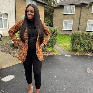Ankara Blazer