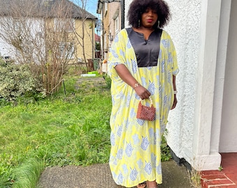Chiffon Kaftan - Etsy UK