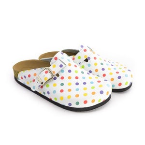 Polka Dot Women's Clogs