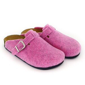 Felt Women's Pink Clogs & Comfy Clogs