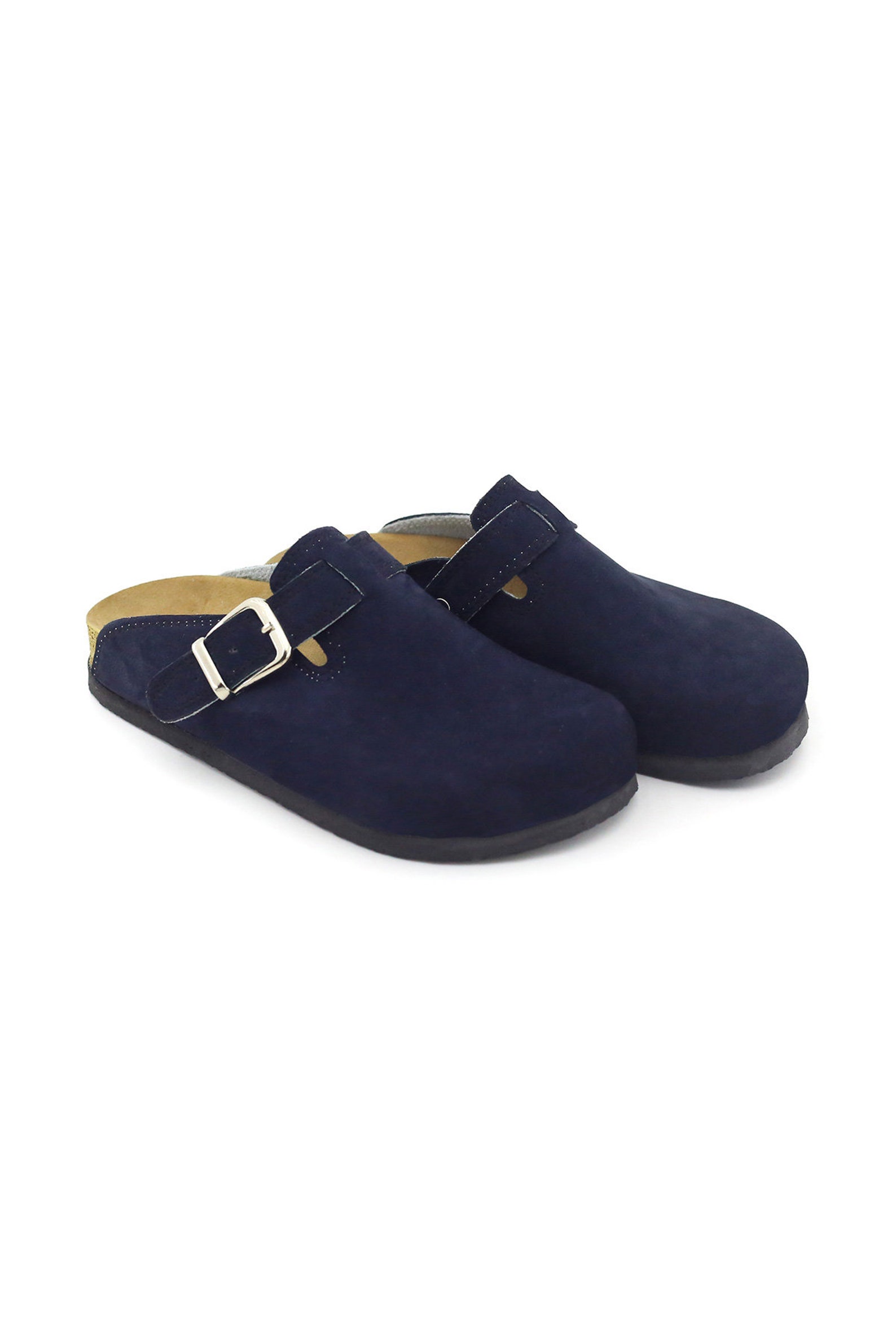 nubuck clogs