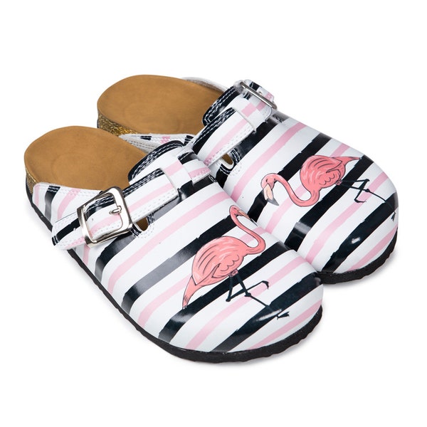 Flamingo Women's Clogs