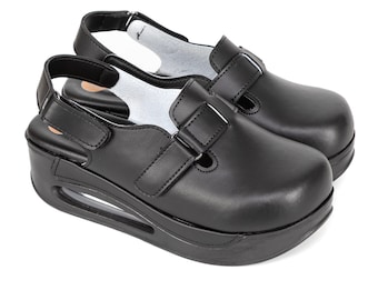 Black Slingback Women's Super Comfy Clogs
