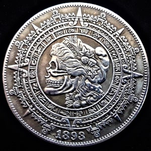 HOBO Morgan Dollar/Fantasy Art/ Collectable Hobo Coin/Challenge Coin  * Undead Series