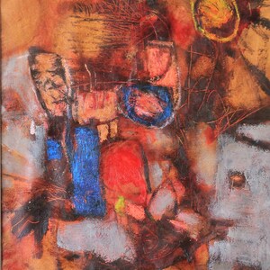 Fine Art Print on Canvas, Abstract, Limited Edition &quot;Soul and Spirit&quot;