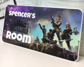 fortnite sign fortnite door sign kids bedrooms man cave bedroom door plaque fortnite plaque free shipping - boys fortnite bedroom ideas