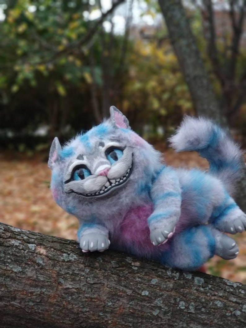 cheshire kitten plush