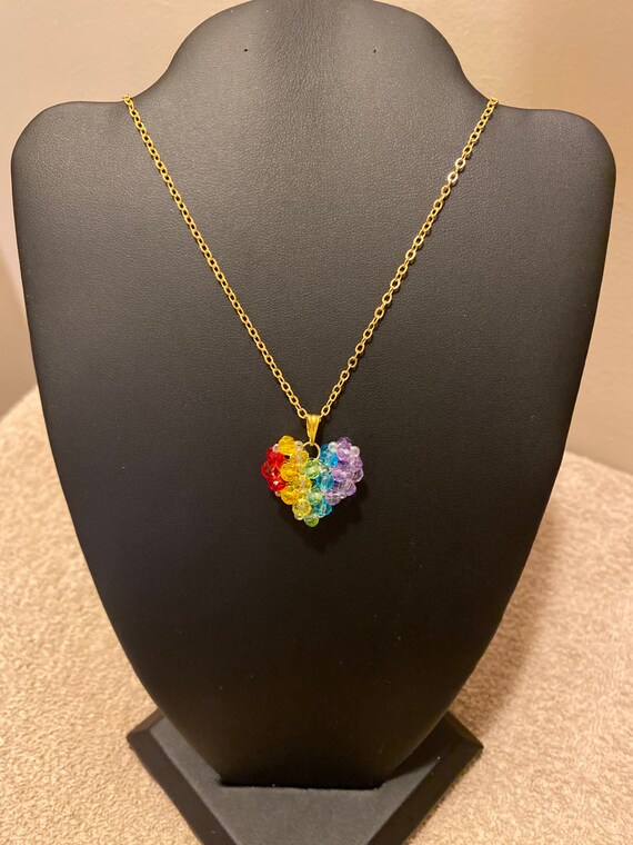 Gel on sale charm necklace