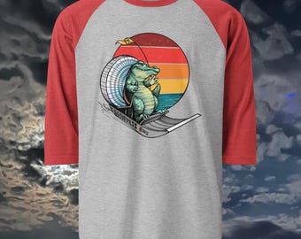 Big Cypress "25 years later" 3/4 sleeve raglan baseball shirt
