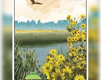 Fort Wayne - Eagle Marsh 18 x 24" print
