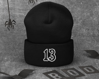 Lucky 13 Cuffed Beanie