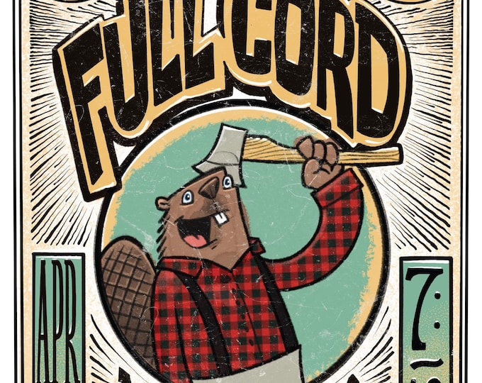 Featured listing image: Phan Gear Prints Presents: An intimate evening with Full Cord bluegrass 4/23/26. couples pair of 2 VIP tickets and 1 poster package