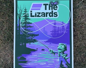 Fly fishing in the land of lizards