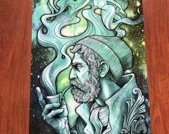 Lost Sailor art print