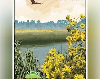 Fort Wayne - Eagle Marsh 18"x24" print