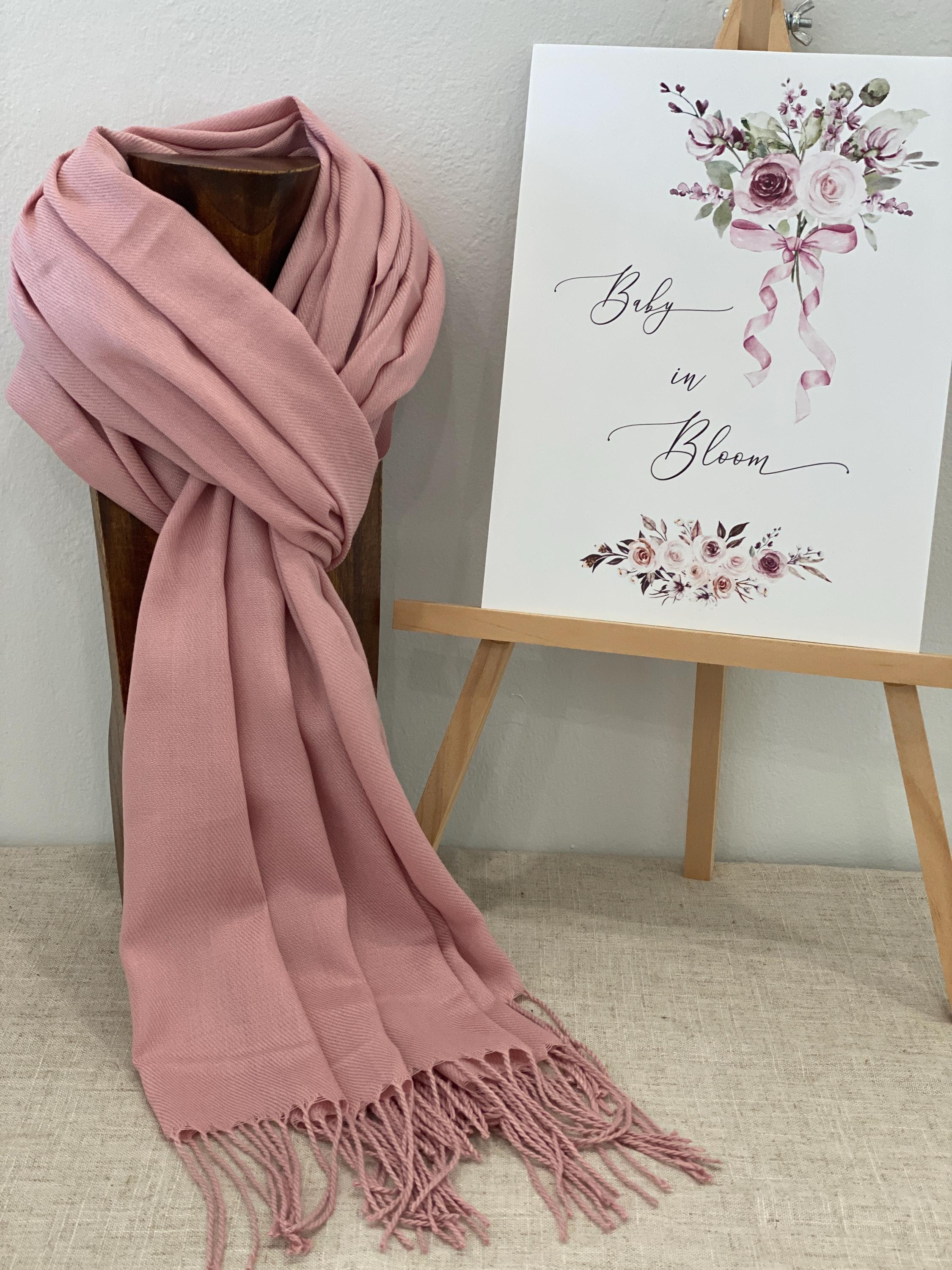 Rose Color Shawl - Etsy