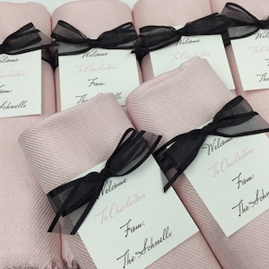 Free Shipping. Pashmina Scarf. Pashmina with Personalized Tag.Pashmina Shawl.Bridesmaid Proposal Gift.Wedding Favors.Stay Warm & Cozy