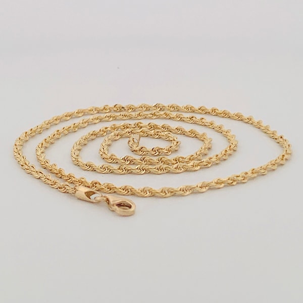 14k gold tie chain