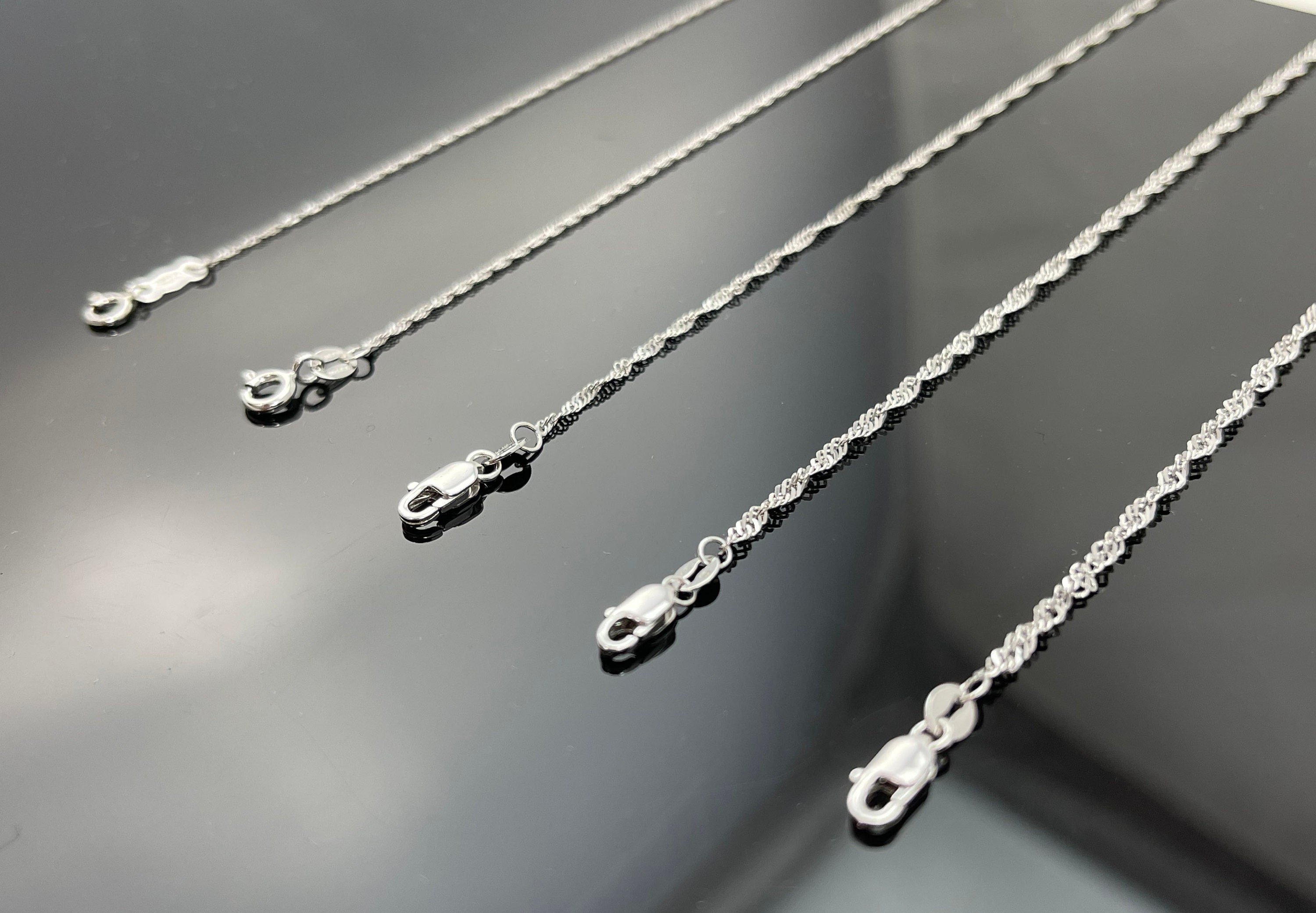 1 Meter of 7.5x3.5mm & 6x3.5mm Stainless Steel Figaro Jewelry Chain - Bead  Box Bargains
