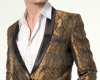 RESERVED Dont Buy Vintage Smoking Jacket Tuxedo Blazer Braid Trim Slim Lapels Shawl Collar Rockabilly 60s Etsy
