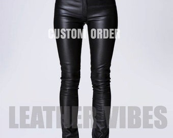 Made To Measure Leather Leggings