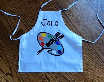 Kids apron for painting