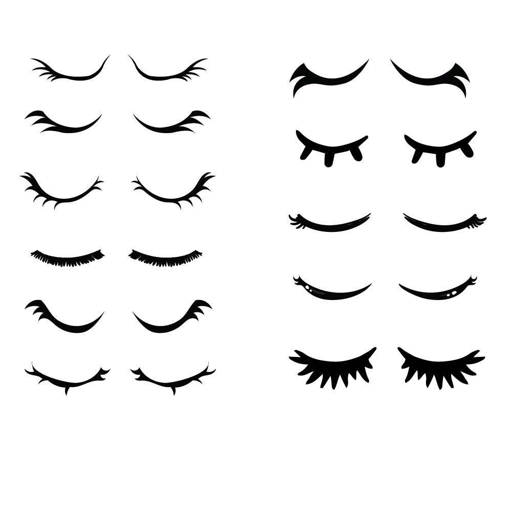 Download Eyelash svg Eyelashes svg Lash svg Svg eyelash Eyelash | Etsy