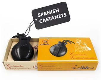 Spanish Flamenco Castanets – Plastic Pollopas for Beginners, Kids, Adults
