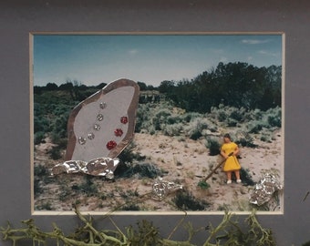 Roswell Diorama #2: Roswell Raumschiff + Farmer New Mexico