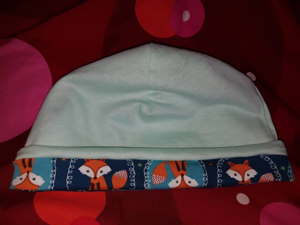 Beanie Stoffwelten Fuchs Füchse Waldtiere Mädchen Jersey ...