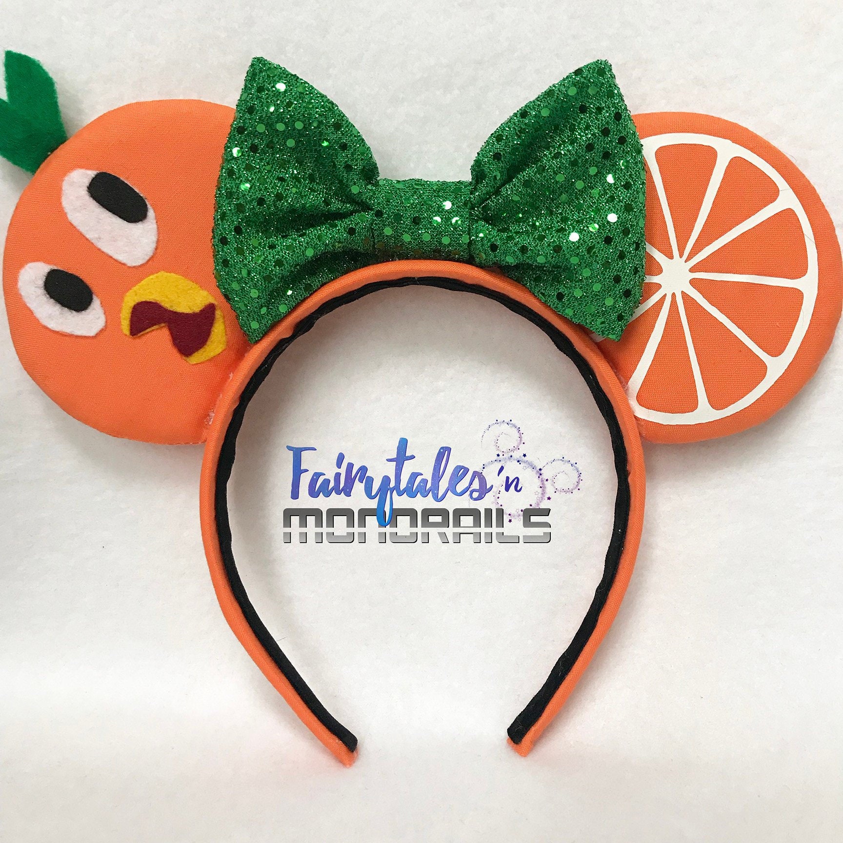 Disney Inspired Orange Bird Ear Headband Minnie Ears Mickey Etsy