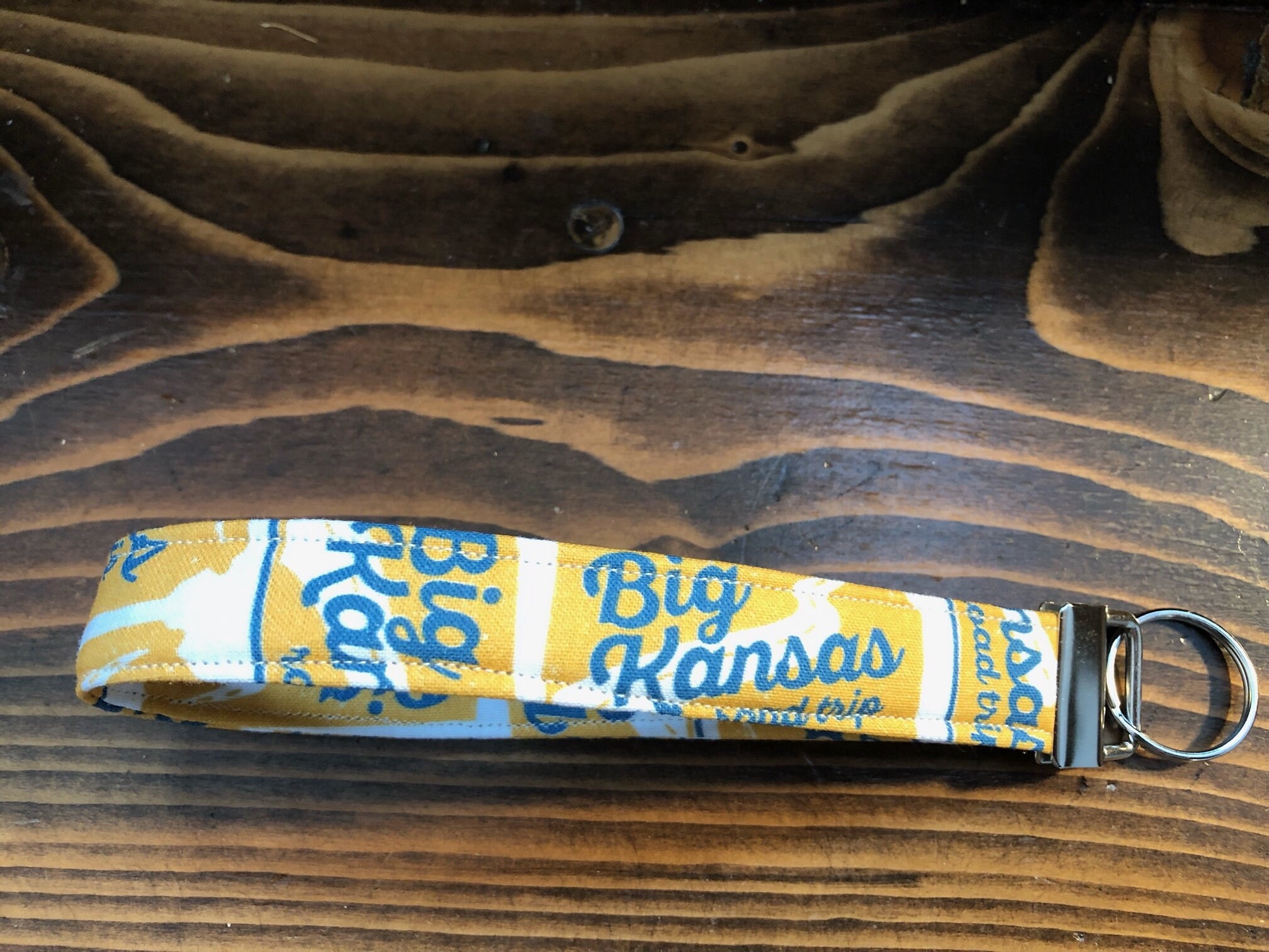 Keychains Kansas Big Kansas Road Trip Keychain - Etsy
