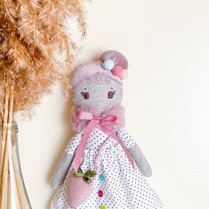 OOAK rag doll, Custom doll, Personalized doll, Baby doll, Primitive doll.