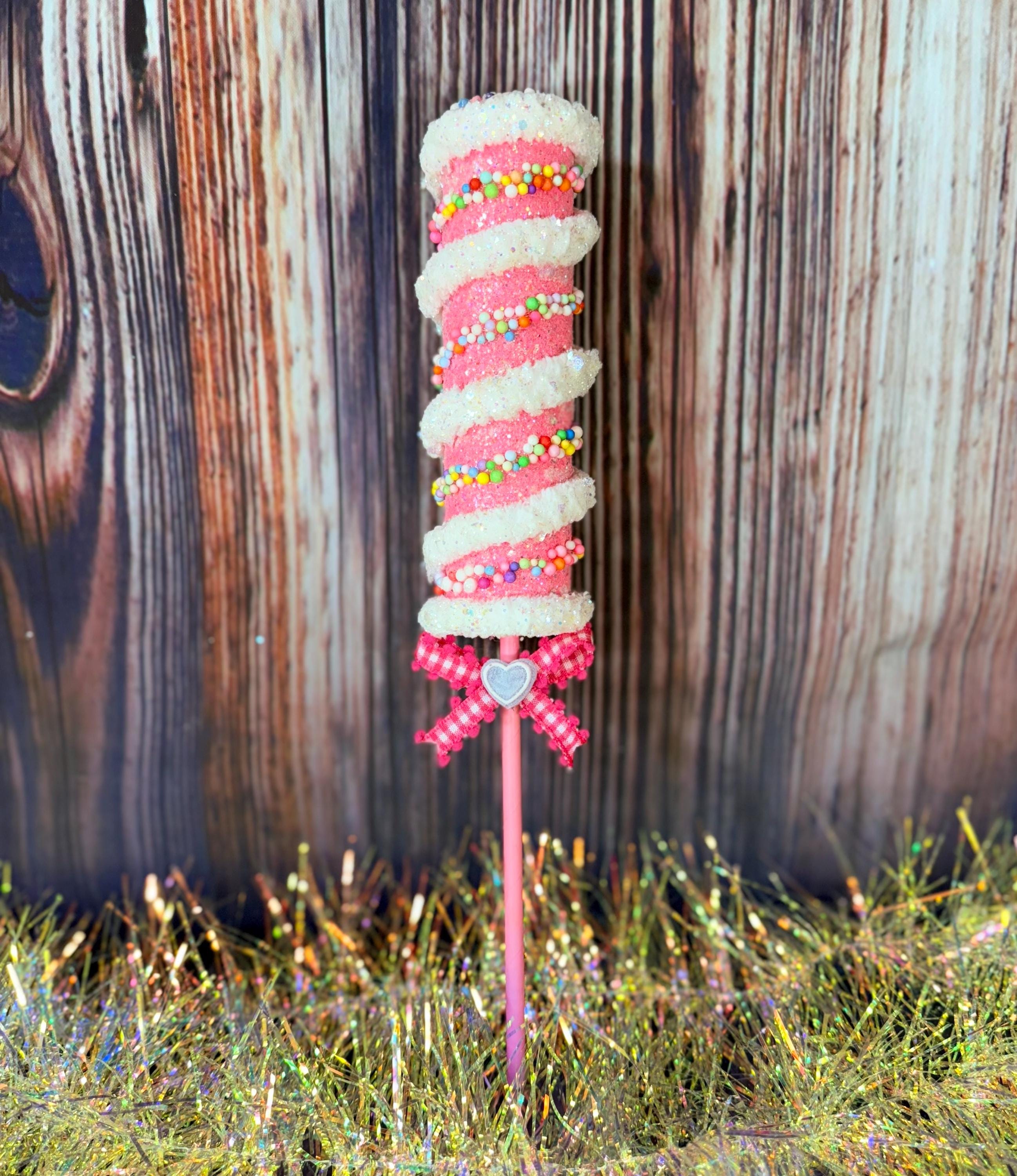 Spring Color Lollipop Tree Floral Pick