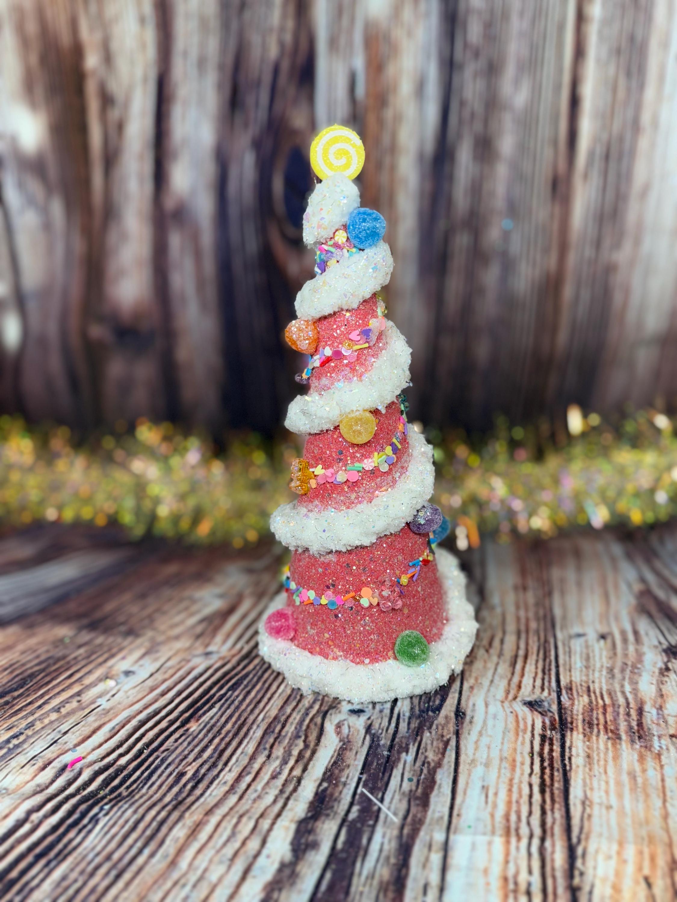 Fake Candy Tree Centerpieces 3 Sizes