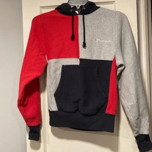 Men's champion life reverse weave colorblock hoodie 2025