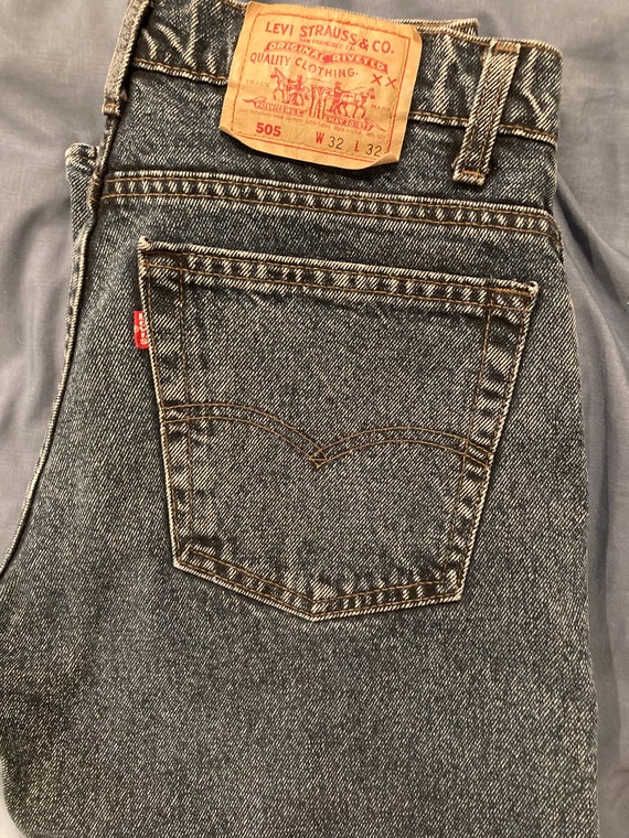 Vintage Levis 505 32x32 jeans denim 1980’s 1990’s